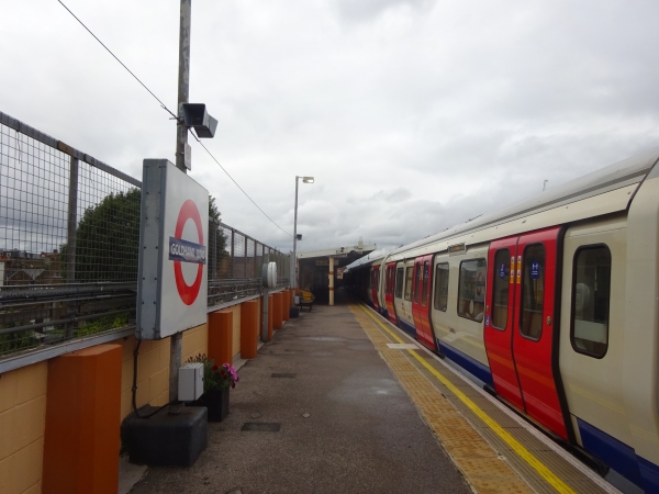 Goldhawk Road station - in September 2021