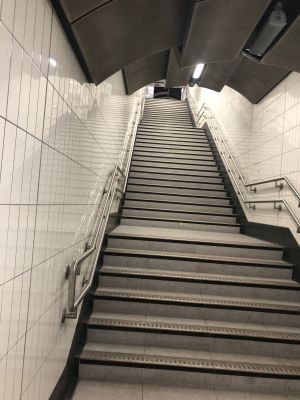 Liverpool street Moorgate Steps