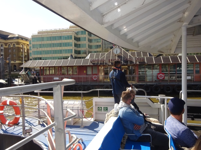 London Bridge City Pier  - in April 2021