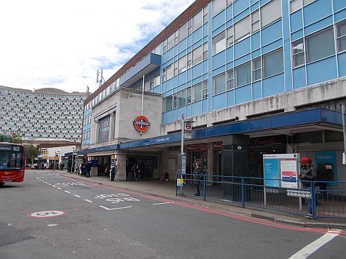 Morden station on the Northern line