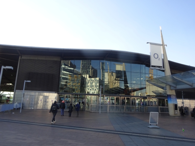 North Greenwich station  - in November 2021