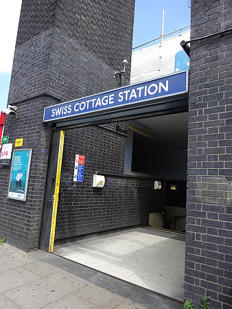 Swiss Cottage station - what lies below?