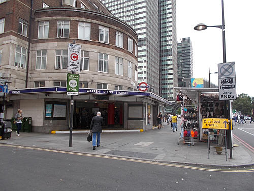 Warren street station - June 2019